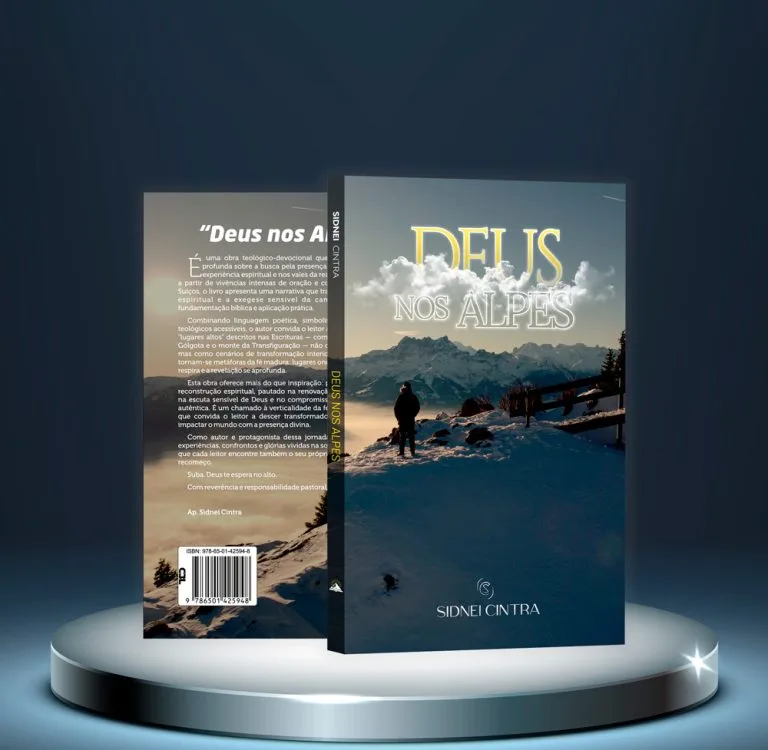 Capa Livro - Deus nos Alpes