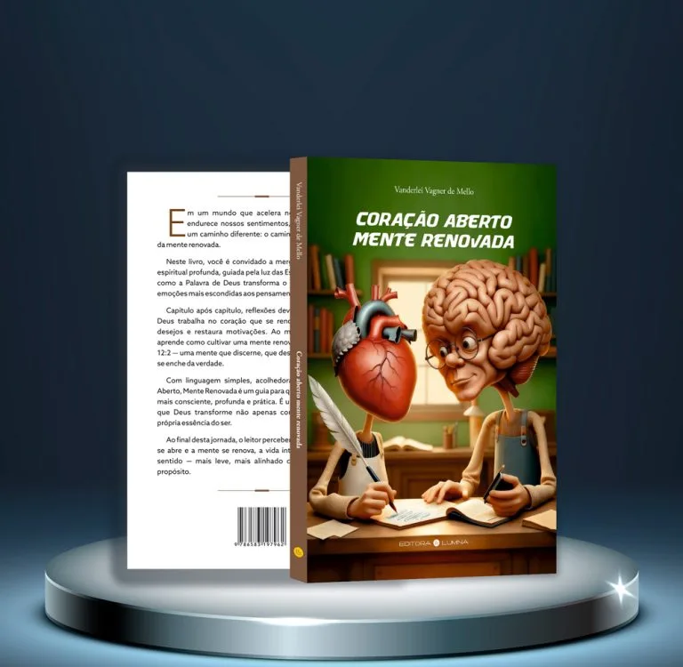Capa Livro - Coração aberto mente renovada
